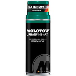 Molotow Spray Acrílico Urbanfine-Art, 400ml, Mate, Lagoon Blue Dark 