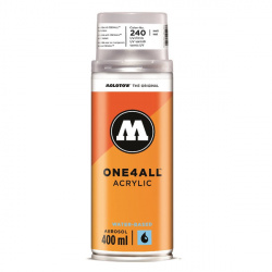 Molotow Spray Acrílico One4All, 400ml, Mate, Barniz Transparente 