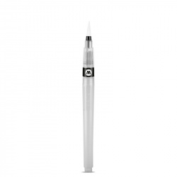 Molotow Pincel con Depósito de Agua Aqua Squeeze, Sintético, Mango Corto, 1mm, 1 Pieza 