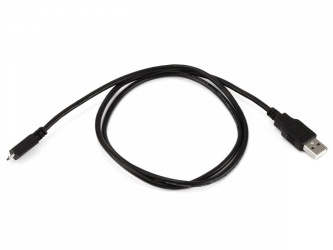 Monoprice Cable USB-A Macho - Micro-USB B Macho, 90cm, Negro 