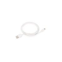 Mophie Cable de Carga USB A Macho - Lightning Macho, 1 Metro, Blanco, para iPhone/iPad 
