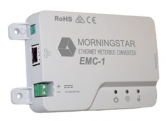 Morningstar Convertidor Ethernet a Meterbus Fuera de la Red Eléctrica MC1 