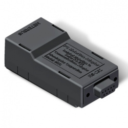 Syscom Adaptador RJ-11 a Serial RS232, Negro 