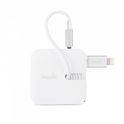 Moshi Cargador de Pared 99MO022111, 5V, 2x USB 2.0, Blanco 
