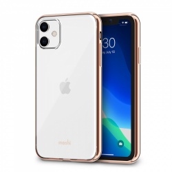 Moshi Funda de Polímero Vitros para iPhone 11, Dorado 