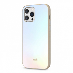 Moshi Funda iGlaze para iPhone 13 Pro Max, Plata  