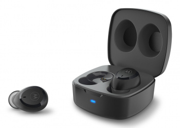 Motorola Audífonos Intrauriculares con Micrófono Moto Buds 100, Inalámbrico, Bluetooth, Negro 