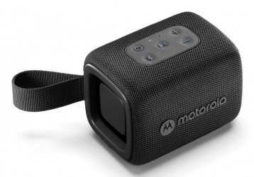 Motorola Bocina Portátil ROKR 300, Bluetooth, Inalámbrico, USB-C, 7W, Negro - Resistente a Polvo/Agua 