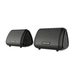 Motorola Bocina Sonic Sub 340 Bass Twin, Bluetooth, Inalámbrico, Negro 