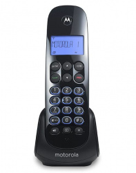 Motorola Teléfono Inalámbrico M750, Negro 