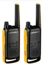 Motorola Kit de Radios, Portátil de 2 Vías T470, 22 canales, 462 - 467 MHz, 2 Piezas 