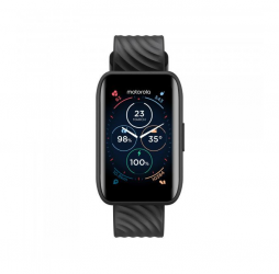 Motorola Smartwatch 40, Android/iOS, Negro - Resistente al Agua  