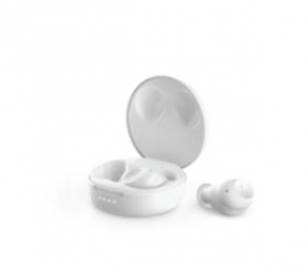 Motorola Audífonos Intrauriculares con Micrófono MOTO Buds 250, Inalámbrico, Bluetooth, Micro USB, Blanco 