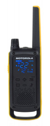 Motorola Kit de Radios, Portátil de 2 Vías TALKABOUT T470, 22 canales, 462 - 476 MHz, 2 Piezas 