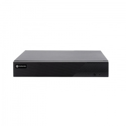 Motorola Security DVR de 4 Canales MTD041F0011 para 1 Disco Duro, máx. 6TB, 2x USB 2.0, 1x RJ-45 