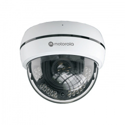 Motorola Security Cámara de Seguridad IP Domo IR para Interiores/Exteriores MTIDP042611, Alámbrico, 1920x1080 Full HD, Día/Noche  