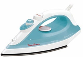 Moulinex Plancha IM1215X0, 1200W, 0.2 Litros, Azul/Blanco 