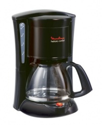 Moulinex Cafetera FG1115ME Heliora, 12 Tazas, Negro 