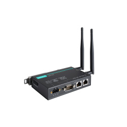 Cliente Moxa AWK-1137C-US, 300 Mbit/s, 2x RJ-45, 2.4/5GHz, 2 Antenas de 2 dBi 