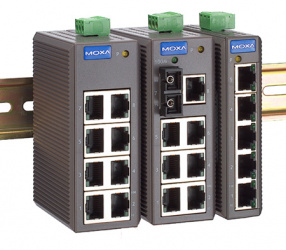 Switch Moxa Fast Ethernet EDS-205, 5 Puertos 10/100BaseT(X), 1000 Entradas - No Administrable 