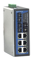 Switch Moxa EDS-309-3M-ST, 6 Puertos Fast Ethernet 10/100, 0.1 Gbit/s, 1000 Entradas, No Administrado 