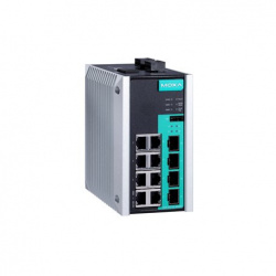 Switch Moxa Gigabit Ethernet EDS-G512E-4GSFP, 8 Puertos 10/100/1000Mbps + 4 Puertos SFP, 4 Mbit/s, 8.000 Entradas - Administrable 