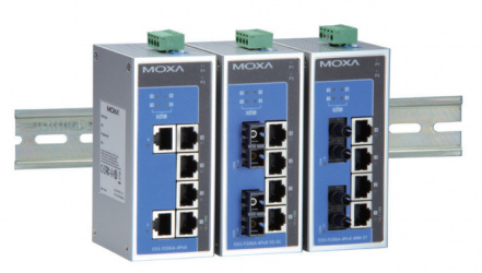 Switch Moxa Fast Ethernet EDS-P206A-4PoE, 6 Puertos 10/100BaseT(X), 1000 Entradas - No Administrable 