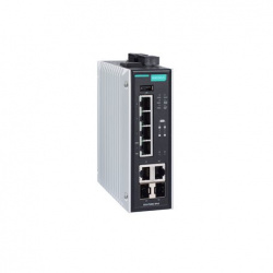 Switch Moxa EDS-P506E-4PoE-2GTXSFP, 6 Puertos Gigabit Ethernet 10/100/1000 4 x No disponible 180W, 12 Gbit/s, 8000 Entradas, Administrado 