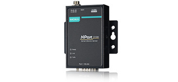 MOXA Servidor Serial NPort 5100A, 1x RJ-45 10/100Mbps, 1x RS-232, DB9, Negro 
