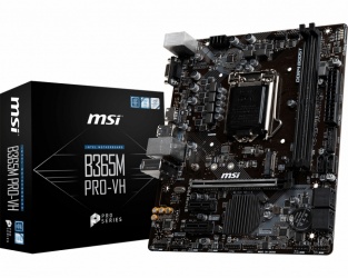 Tarjeta Madre MSI B365M PRO-VH, S-1151, Intel B365, HDMI, 32GB DDR4 para Intel 