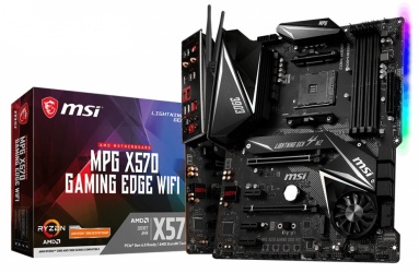 Tarjeta Madre MSI MPG X570 Gaming Edge WIFI, S-AM4, AMD X570, HDMI, 128GB DDR4-SDRAM para AMD — Requiere Actualización de BIOS para la Serie Ryzen 5000 