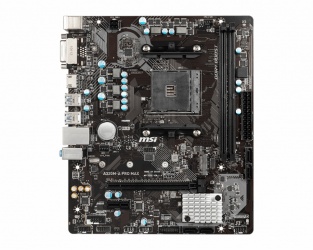 Tarjeta Madre MSI AMD A320M-A PRO MAX, S-AM4, AMD A320, HDMI, 32GB DDR4 para AMD ― Requiere Actualización de BIOS para la Serie Ryzen 3000 