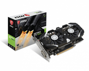 Tarjeta de Video MSI NVIDIA GeForce GTX 1050 Ti 4GT OC, 4GB 128-bit GDDR5, PCI Express x16 3.0 