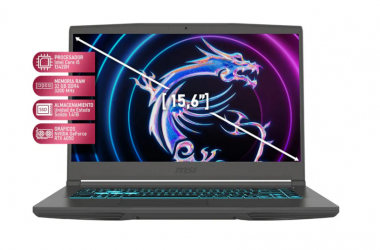 Laptop Gamer MSI Thin 15, 15.6
