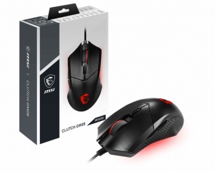 Mouse Gamer MSI Óptico Clutch GM08, Alámbrico, USB A, 4200DPI, Negro 
