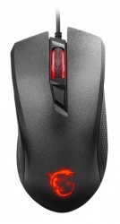 Mouse Gamer MSI Óptico Clutch GM10, Alámbrico, USB, 2400DPI, Negro 