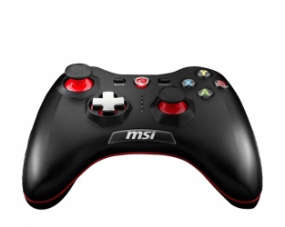 MSI Gamepad FORCE GC30, Alámbrico/Inalámbrico, USB 2.0, Negro  