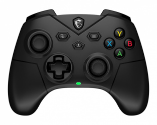 MSI Gamepad Force Gc300 Wireless, Alámbrico/Inalámbrico, USB 2.0, Negro 