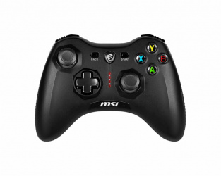 MSI Gamepad Force GC30 V2, Inalámbrico, USB 2.0, Negro, para Windows/Android 