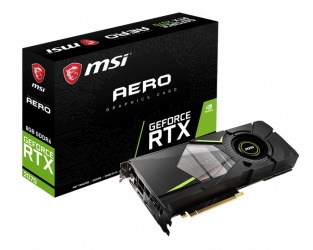 Tarjeta de Video MSI NVIDIA GeForce RTX 2070 Aero Gaming, 8GB 256-bit GDDR6, PCI Express x16 3.0 