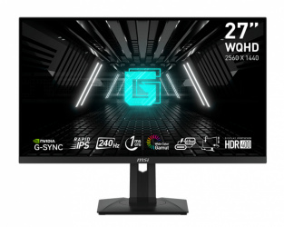 Monitor MSI G274QPX LED 27”, Quad HD, G-Sync, 240Hz, HDMI, Negro 