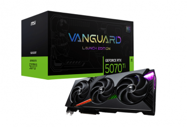 Tarjeta de Video MSI NVIDIA GeForce RTX 5070 Ti Vanguard SOC Launch, 16GB 256-bit GDDR7, PCI Express 5.0  