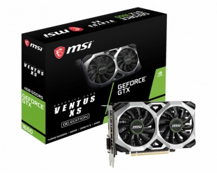 Tarjeta de Video MSI NVIDIA GeForce GTX 1650 Ventus XS OC, 4GB 128-bit GDDR5, PCI Express x16 3.0 