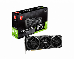 Tarjeta de Video MSI NVIDIA GeForce RTX 3080 VENTUS 3X PLUS 12G LHR, 12GB 384-bit GDDR6, PCI Express 4.0 