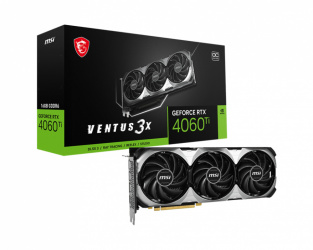 Tarjeta de Video MSI NVIDIA GeForce RTX 4060 Ti VENTUS 3X 16G OC, 16GB 128-bit GDDR6, PCI Express 4.0 x16 