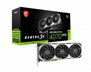Tarjeta de Video MSI NVIDIA GeForce RTX 4070 SUPER VENTUS, 12GB 192-bit GDDR6X, PCI Express 4.0  