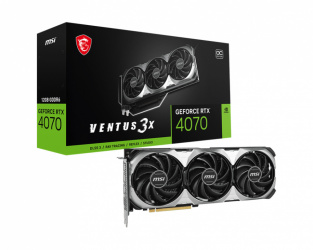 Tarjeta de Video MSI NVIDIA GeForce RTX 4070 VENTUS 3X 12G OC, 12GB 192-bit GDDR6X, PCI Express 4.0 