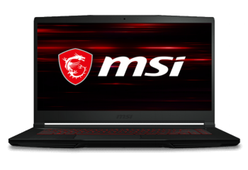 Laptop Gamer MSI GF63 Thin 10SCSR-1436MX 15.6