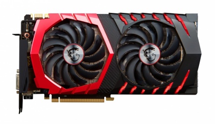 Tarjeta de Video MSI NVIDIA GeForce GTX 1080 Gaming, 8GB 256-bit GDDR5X, PCI Express x16 3.0 