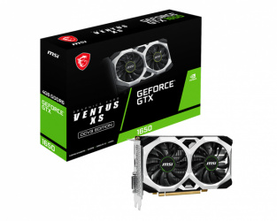 Tarjeta de Video MSI NVIDIA GeForce GTX 1650 D6 VENTUS XS, 4GB 128-bit GDDR6, PCI Express x16 3.0  